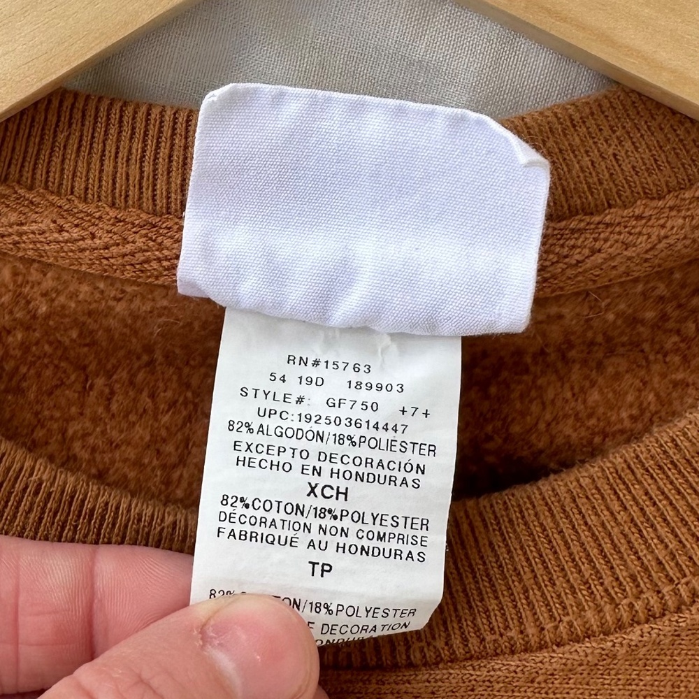 Burnt Orange Champion Crewneck - Picture 2 of 6